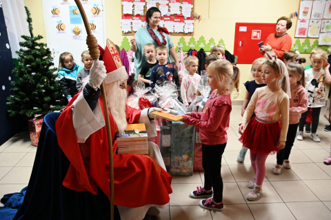 Święty Mikołaj w przedszkolach