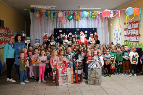 Święty Mikołaj w przedszkolach