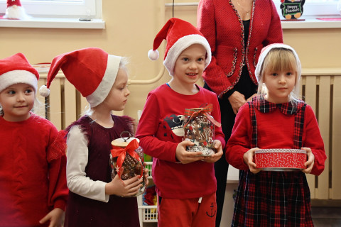 Święty Mikołaj w przedszkolach