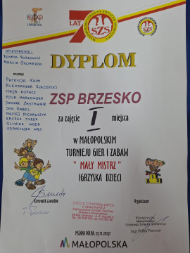 Mali Mistrzowie z brzeskiej Dwójki