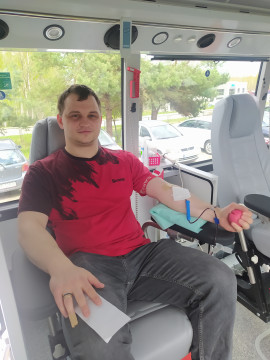 Oddając krew ratujesz życie – akcja krwiodawstwa w brzeskiej komendzie