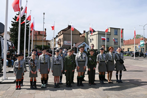 Obchody Dnia Flagi RP w Brzesku.