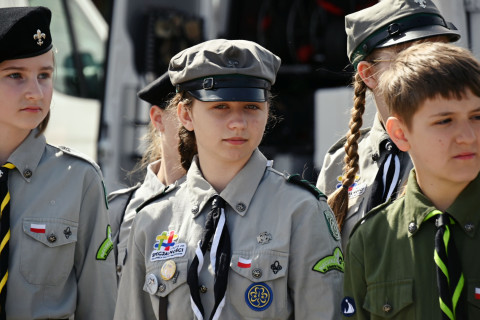 Obchody Dnia Flagi RP w Brzesku.