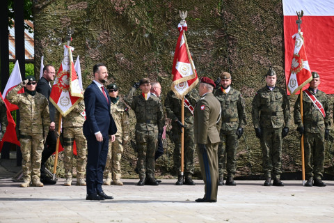 Obchody Dnia Flagi RP w Brzesku.