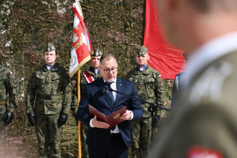 Obchody Dnia Flagi RP w Brzesku.