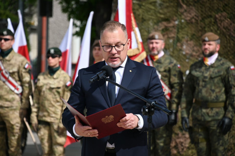 Obchody Dnia Flagi RP w Brzesku.