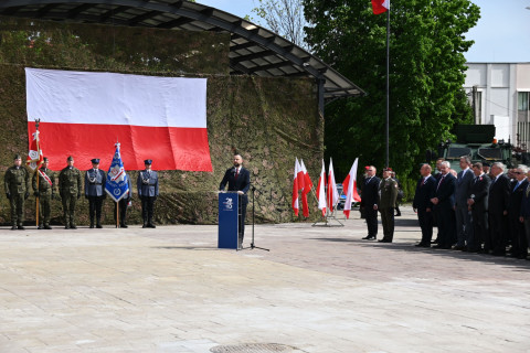 Obchody Dnia Flagi RP w Brzesku.