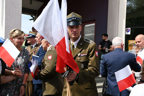 Obchody Dnia Flagi RP w Brzesku.