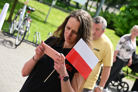 Obchody Dnia Flagi RP w Brzesku.