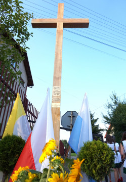 Nowy krzyż w Sterkowcu