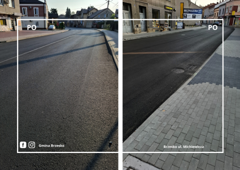 Nowe nawierzchnie i oznakowanie poziome