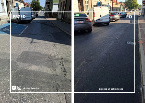 Nowe nawierzchnie i oznakowanie poziome