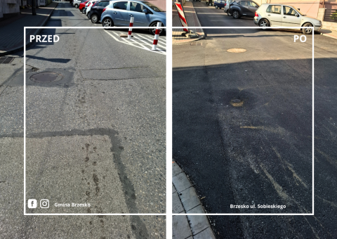 Nowe nawierzchnie i oznakowanie poziome