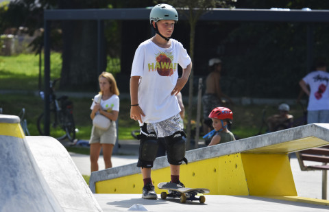 Letnie warsztaty na Skateparku