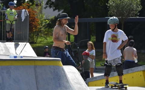 Letnie warsztaty na Skateparku
