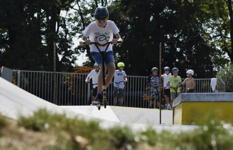 Letnie warsztaty na Skateparku