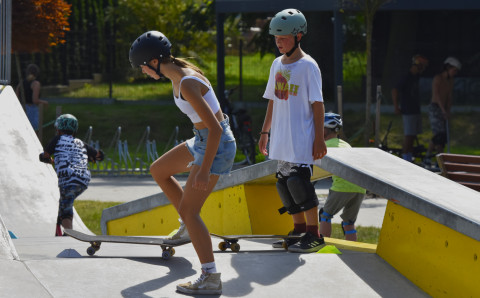 Letnie warsztaty na Skateparku