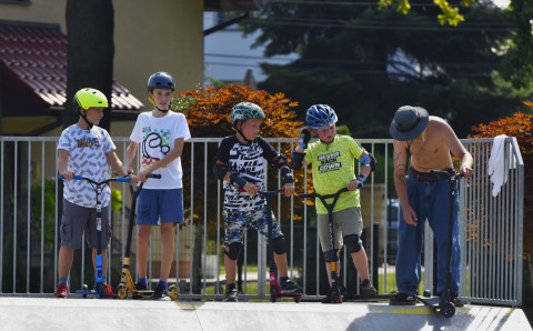 Letnie warsztaty na Skateparku