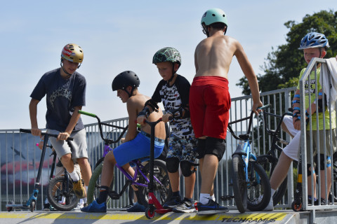 Letnie warsztaty na Skateparku