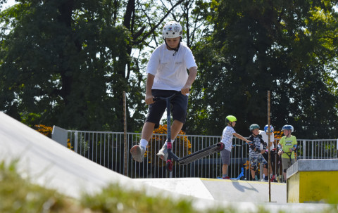 Letnie warsztaty na Skateparku