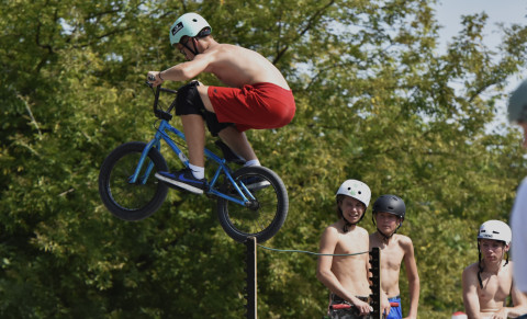 Letnie warsztaty na Skateparku