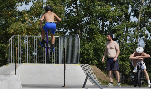 Letnie warsztaty na Skateparku