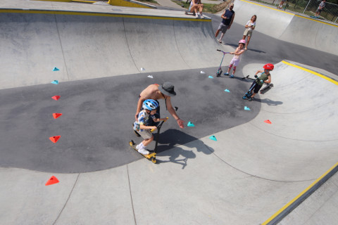 Letnie warsztaty na Skateparku