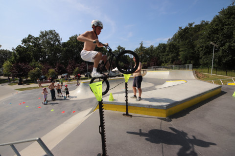 Letnie warsztaty na Skateparku
