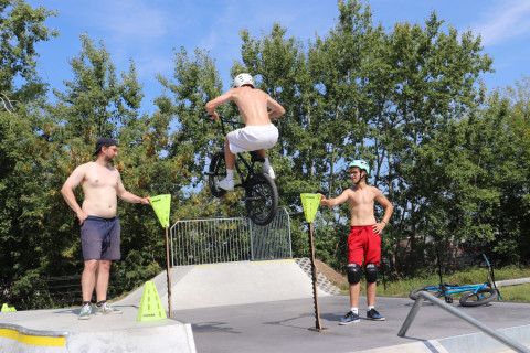 Letnie warsztaty na Skateparku