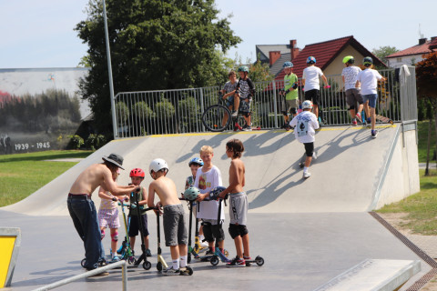 Letnie warsztaty na Skateparku