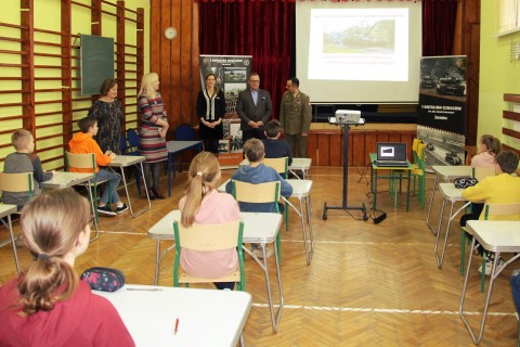 Międzyszkolny konkurs historyczny w PSP w Mokrzyskach