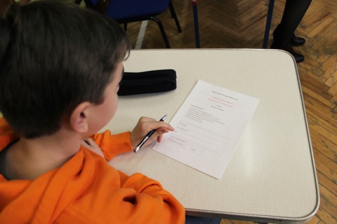 Międzyszkolny konkurs historyczny w PSP w Mokrzyskach