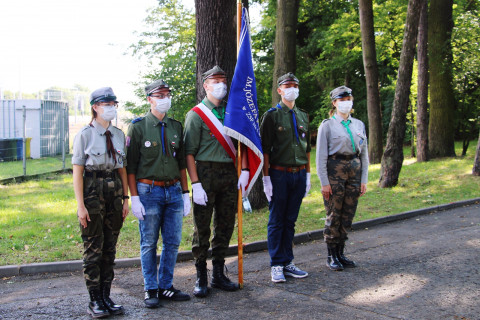 Wrześniowy hołd przed odnowionym pomnikiem