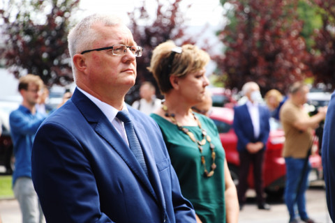 Wrześniowy hołd przed odnowionym pomnikiem