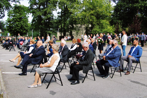 Wrześniowy hołd przed odnowionym pomnikiem