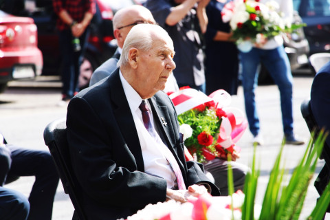 Wrześniowy hołd przed odnowionym pomnikiem