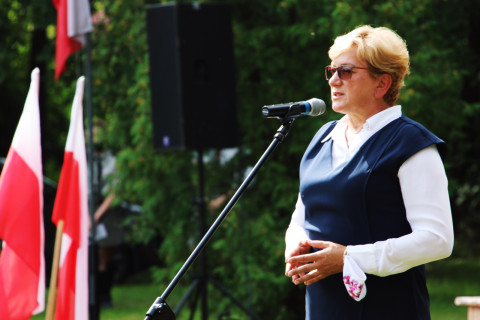 Wrześniowy hołd przed odnowionym pomnikiem