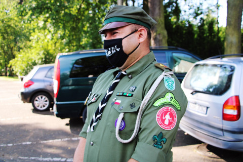 Wrześniowy hołd przed odnowionym pomnikiem