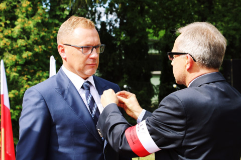 Wrześniowy hołd przed odnowionym pomnikiem