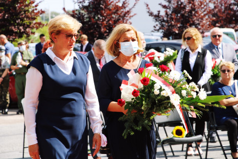 Wrześniowy hołd przed odnowionym pomnikiem