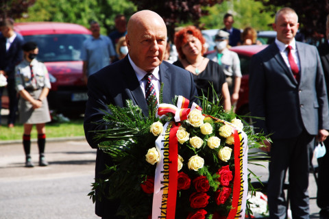 Wrześniowy hołd przed odnowionym pomnikiem