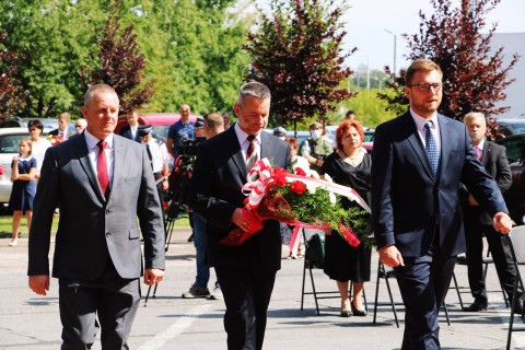 Wrześniowy hołd przed odnowionym pomnikiem