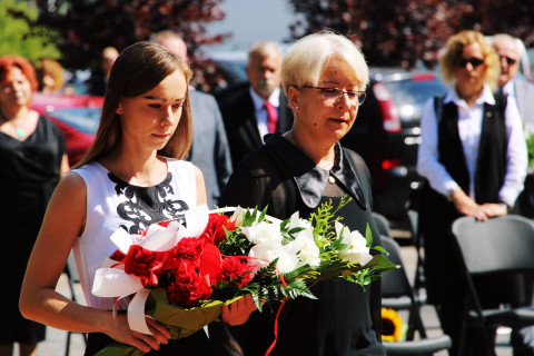 Wrześniowy hołd przed odnowionym pomnikiem