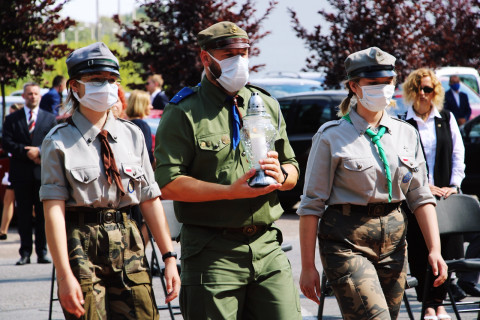 Wrześniowy hołd przed odnowionym pomnikiem