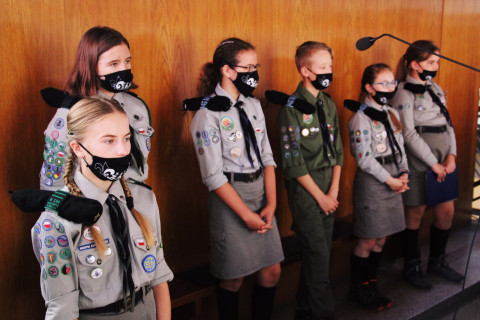 Wrześniowy hołd przed odnowionym pomnikiem