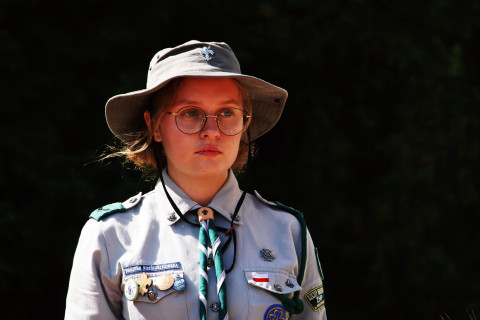 Wrześniowy hołd przed odnowionym pomnikiem