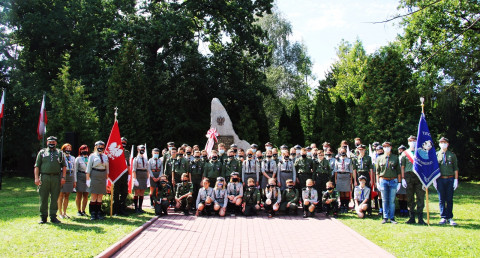 Wrześniowy hołd przed odnowionym pomnikiem