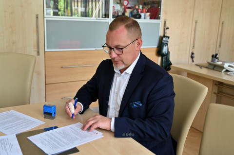 Brzesko montuje latarnie