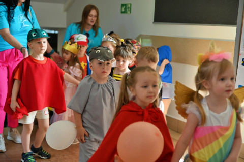 Bajkowy korowód zawitał do Urzędu