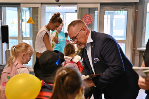 Bajkowy korowód zawitał do Urzędu